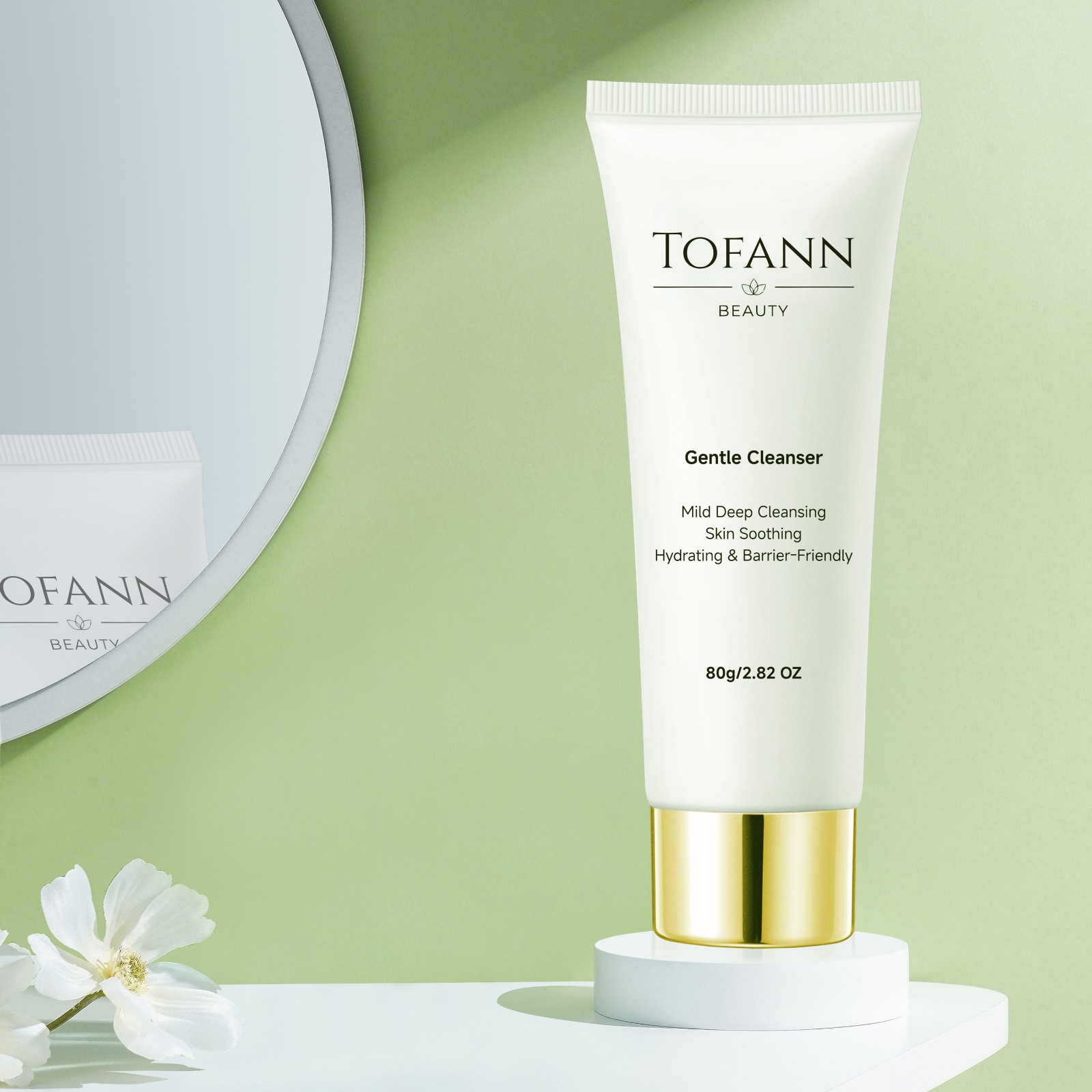 Tofann Beauty — Gentle Hydrating Cleanser (80g) - Image 3