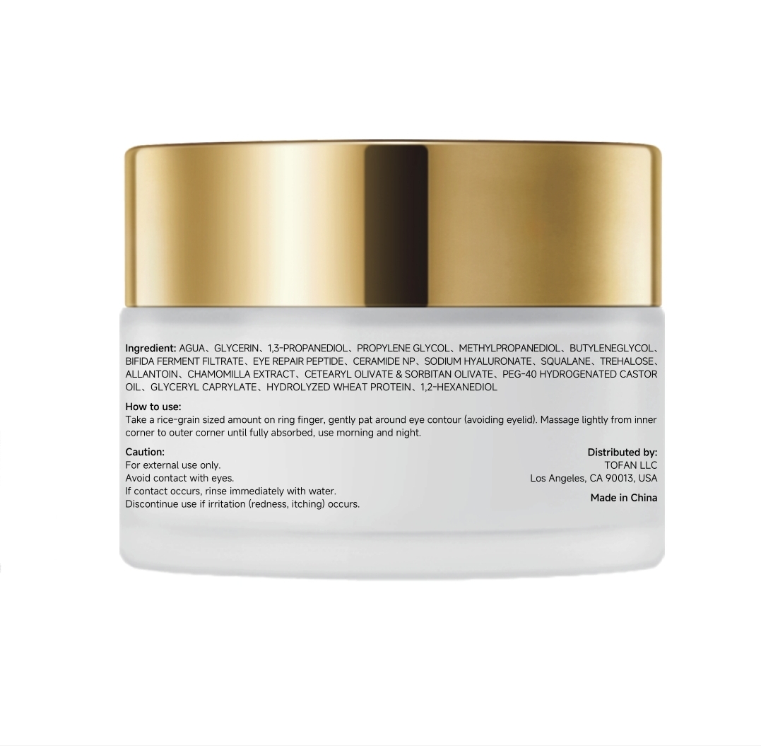 Tofann Beauty — Revitalizing Eye Cream (15g) - Image 2
