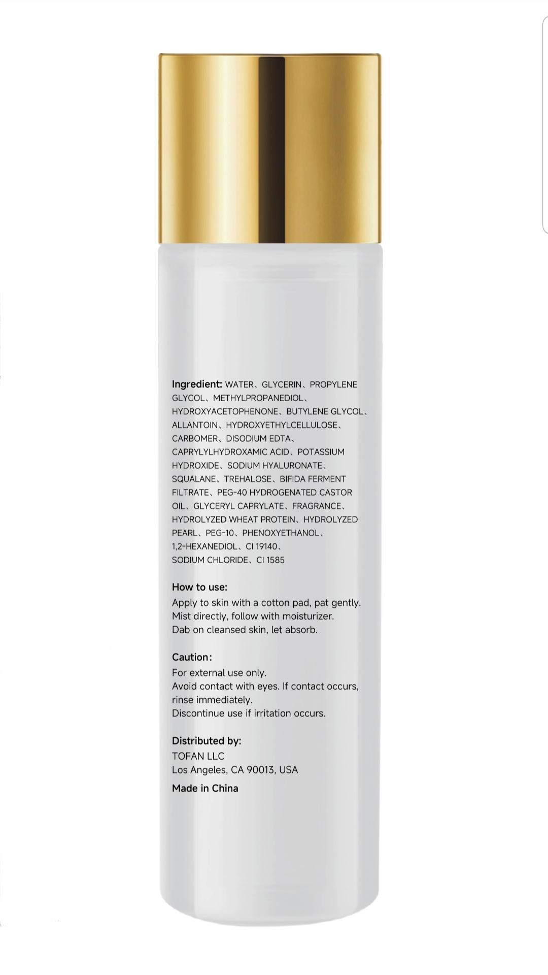 TOFANN Beauty Revitalizing Essence Toner - Image 3